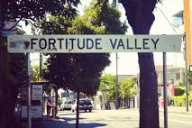 fortitude valley road sign